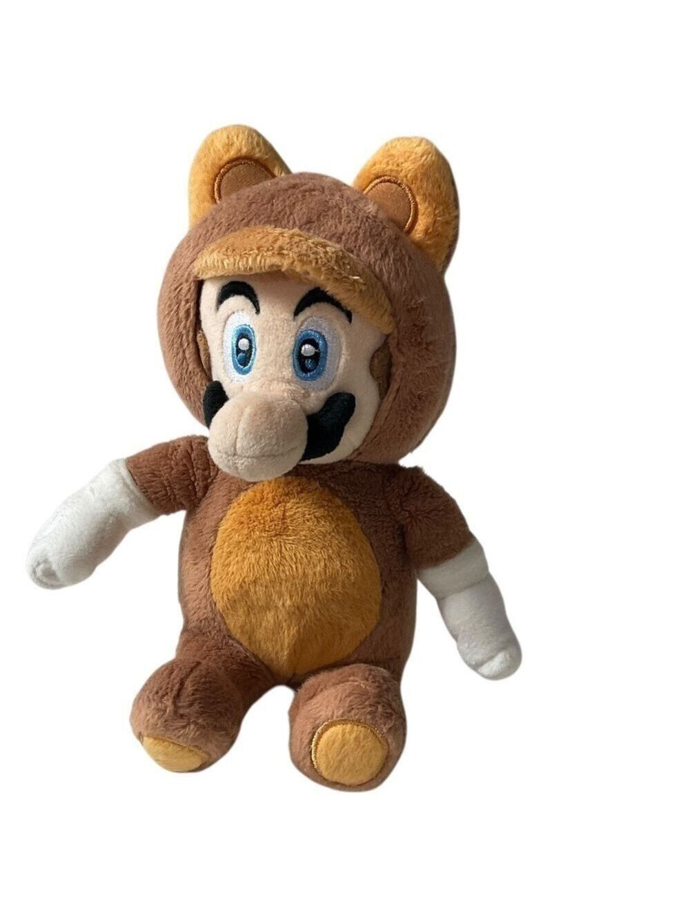 Super Mario 3D Land Tanooki Mario Plush 9” Little Buddy 2013 Nintendo Stuffed To